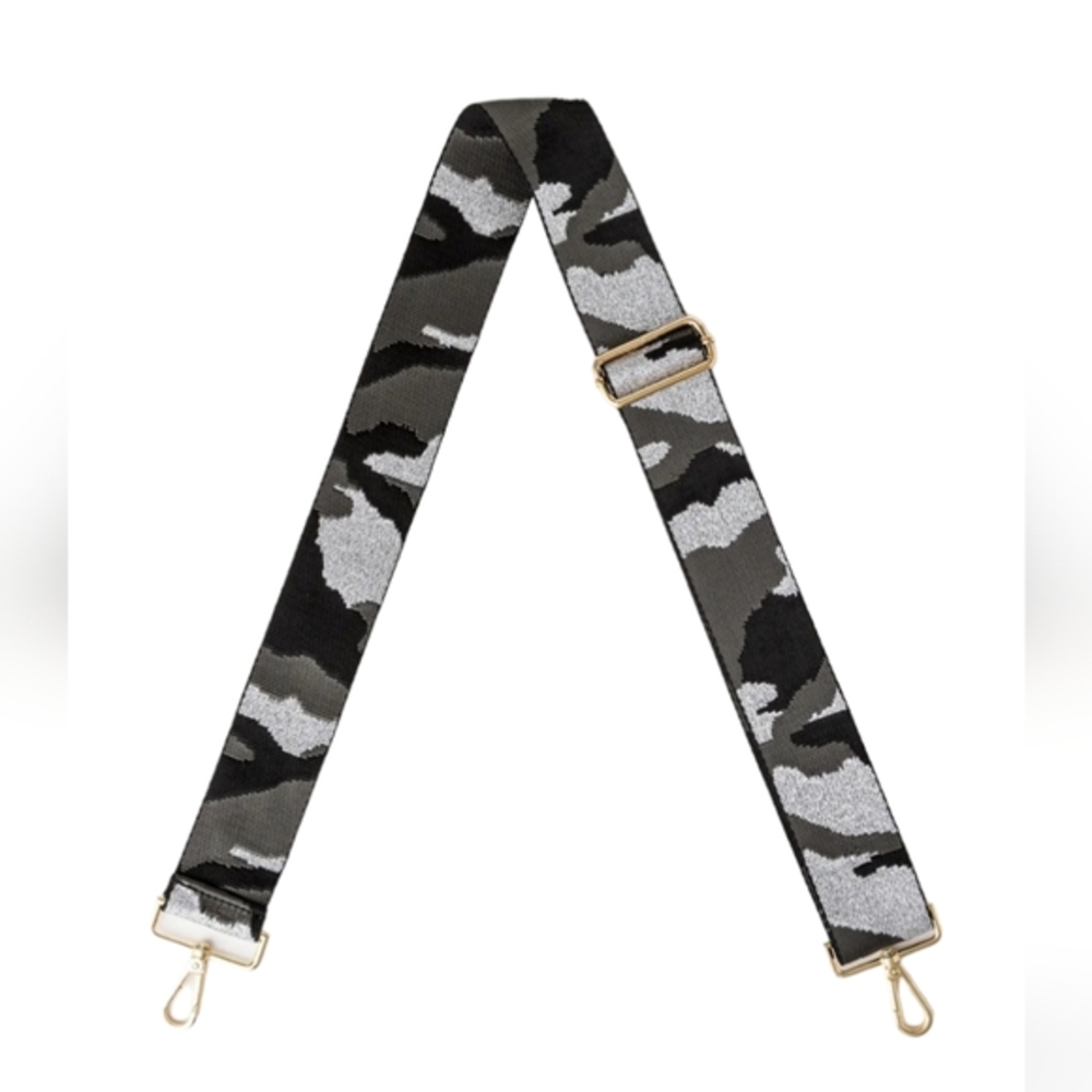Strap Bag Belt‎ Replacement Belt Bag Handle Shoulder Strap Camo Metallic